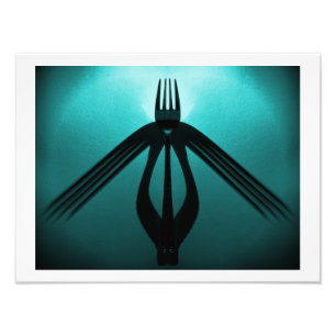 Flight (Cutlery Abstrakt) Fotodruck