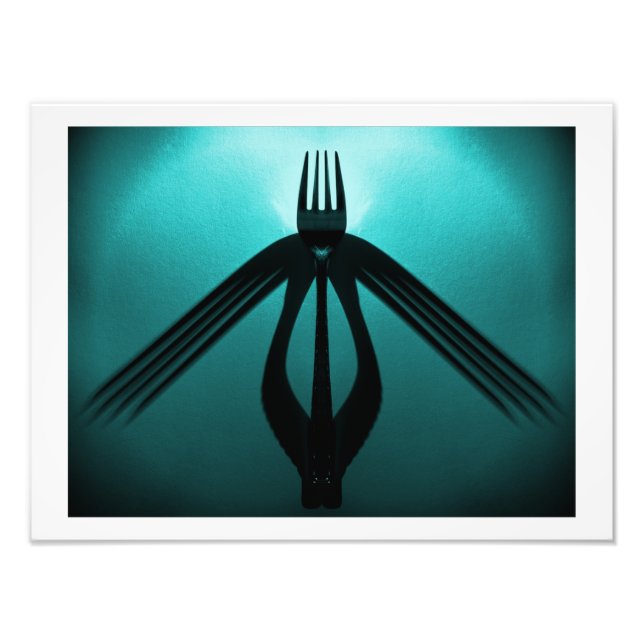 Flight (Cutlery Abstrakt) Fotodruck (Vorne)