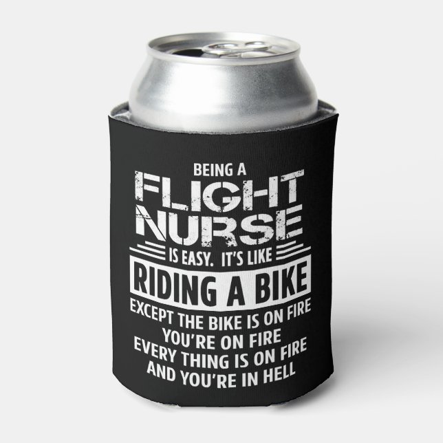 Flight Nurse Dosenkühler (Kanne Vorderseite)
