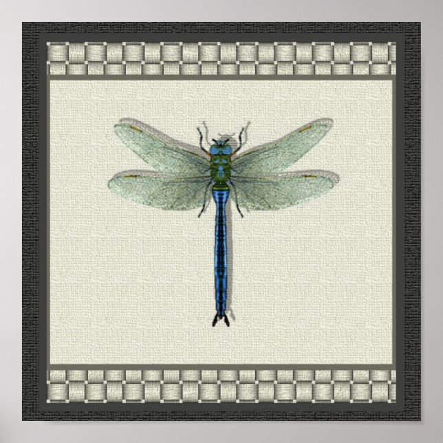 Flight of the Dragonfly Print Poster (Vorne)