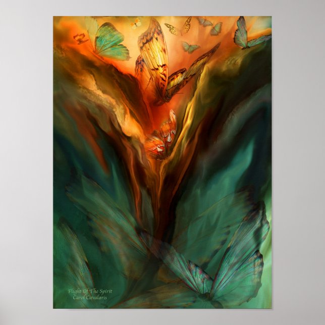 Flight of the Spirit Art Poster/Print Poster (Vorne)
