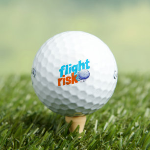 Flight Risk Golfball - Kühnes Grafikdesign