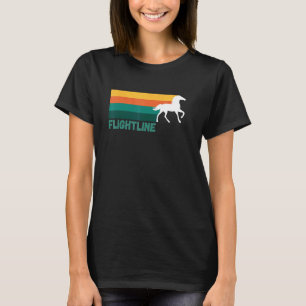 Flightline Thoroughbred Racing del Mar Santa Ani T-Shirt