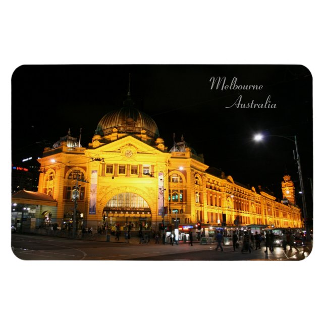 Flinders Station Melbourne Australie - Magnet (Horizontal)