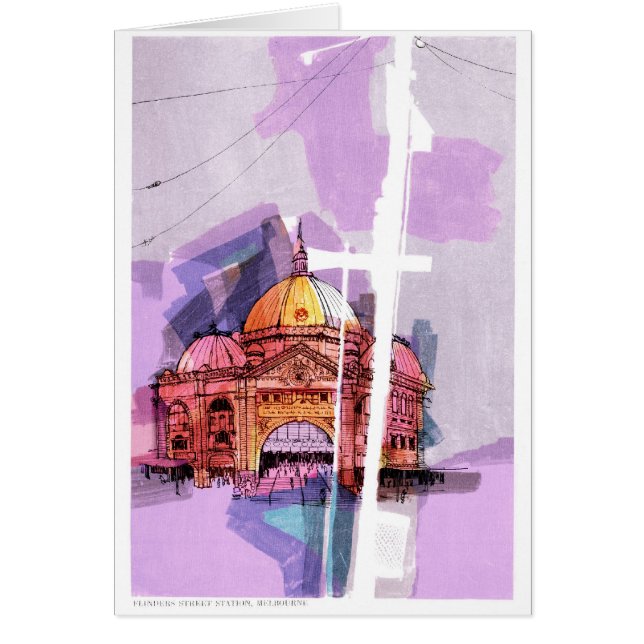 Flinders-Straßen-Station, Melbourne (Vorne)