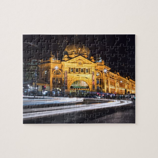 Flinders Street Station Melbourne Australien (Horizontal)