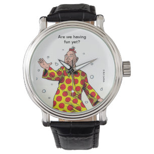 Flinke Spaß-Uhr Armbanduhr