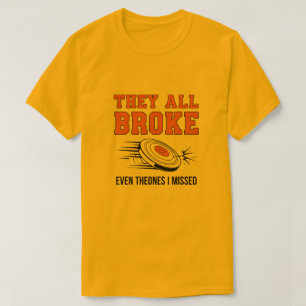 Flinte Skeet Falle Ton Tontaubenschießen Vintage T-Shirt