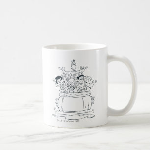 Flintstones Familien1 Kaffeetasse