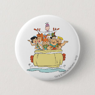 Flintstones Familientreppe Button