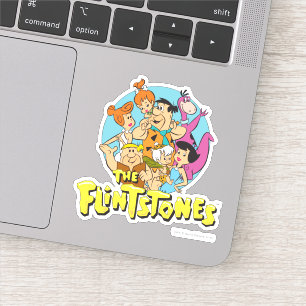 Flintstones und Rubbelfamilie Graphic Aufkleber