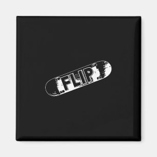 Flip Cool Skateboard Skate-Design Skateboarding Sk Magnet