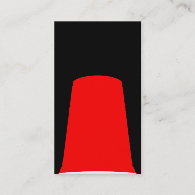 Flip Cup Visitenkarte (Vorderseite)