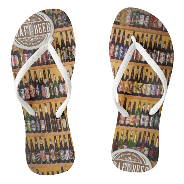 Flip Flops Beer Beach Fun (Fußbett)