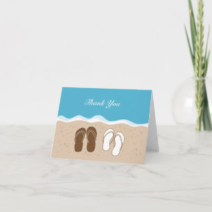Flip Flops - Die Dankeschön-Karte Dankeskarte