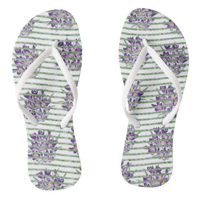 Flip Flops floral (Fußbett)