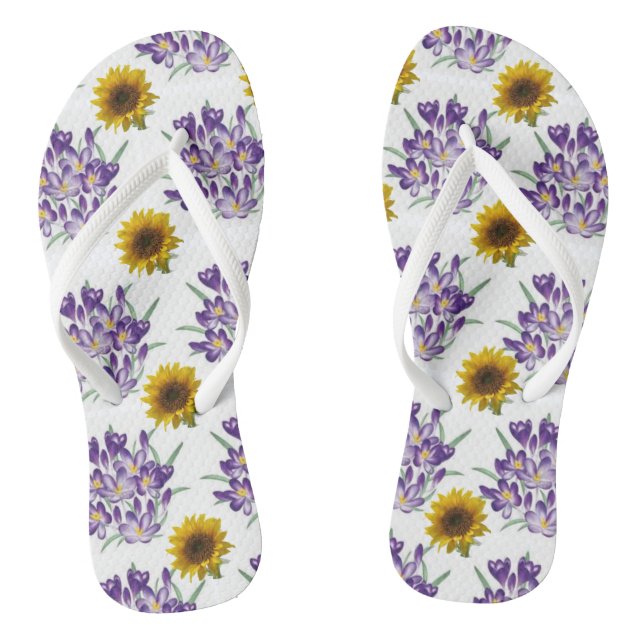 Flip Flops floral (Fußbett)