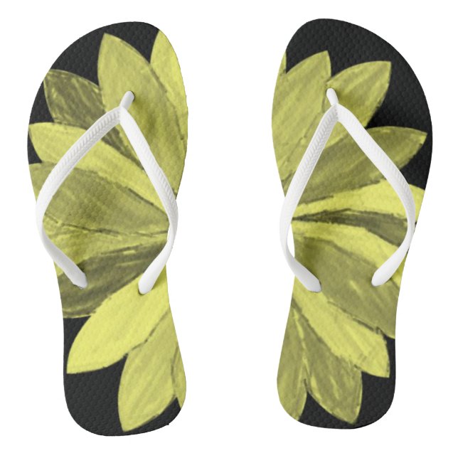 Flip Flops floral (Fußbett)