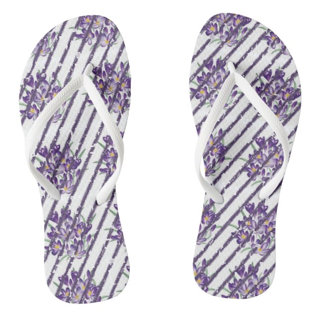 Flip Flops floral (Fußbett)