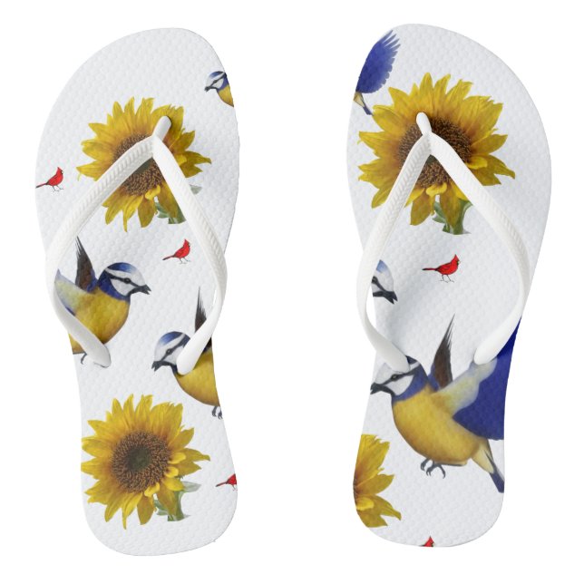 Flip Flops floral (Fußbett)