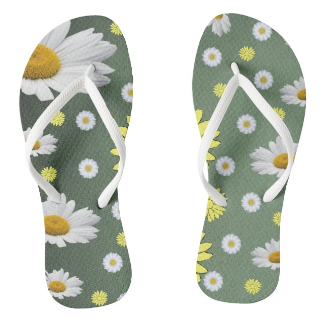 Flip Flops floral (Fußbett)
