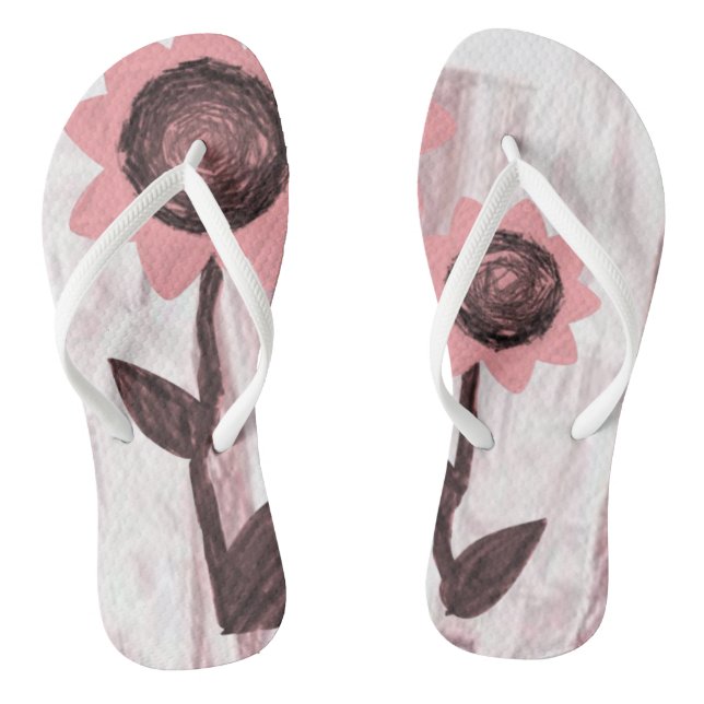 Flip Flops floral (Fußbett)