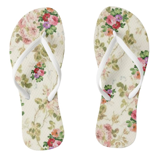 Flip Flops floral (Fußbett)