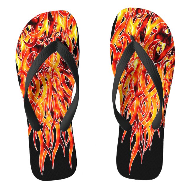 Flip Flops für "Hot Foot"-Flammen (Fußbett)