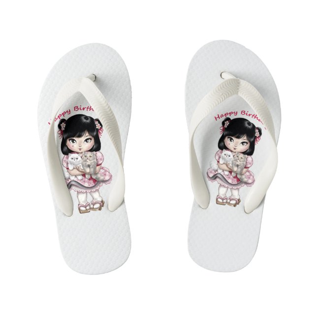 Flip Flops für Mädchen (Fußbett)