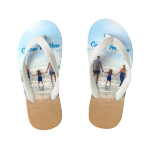 Flip Flops Ihres Foto Kids mit benutzerdefiniertem