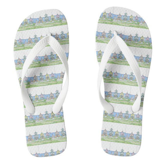 Flip Flops im Beach Shack; Erwachsene (Fußbett)