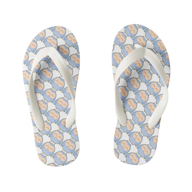 Flip Flops, Kinder/Eulen Kinderbadesandalen (Fußbett)