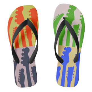 Flip Flops Mehrfarbiges Gitarrendesign