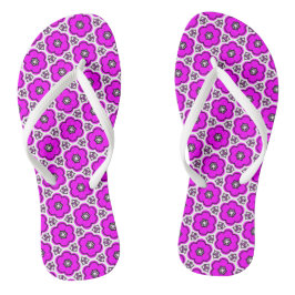 Flip Flops mit floralem Muster