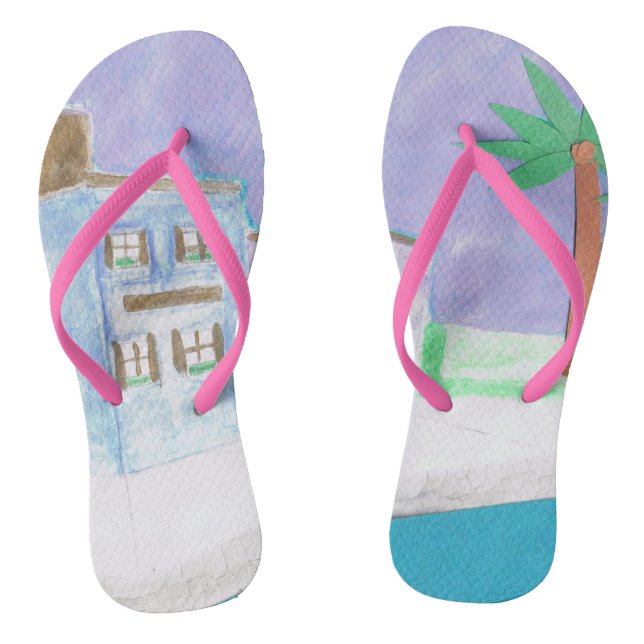 Flip-Flops mit Karibik Flip Flops (Fußbett)