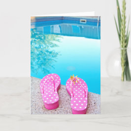 Flip-Flops nach Pool-Rente Karte