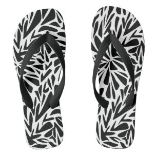 Flip Flops-Paar Abstrakte, moderne, nahtlose Monoc Flops