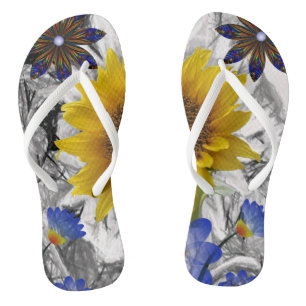 Flip Flops Sonnenblume