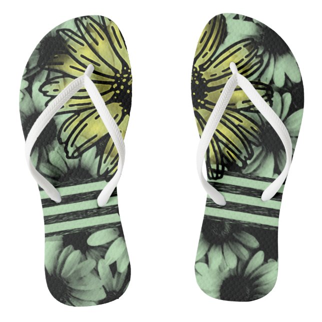 Flip Flops Sonnenblume (Fußbett)