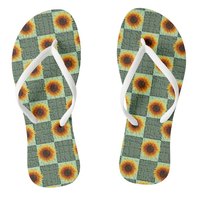 Flip Flops Sonnenblume (Fußbett)