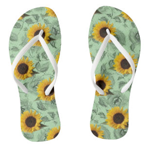 Flip Flops Sonnenblume