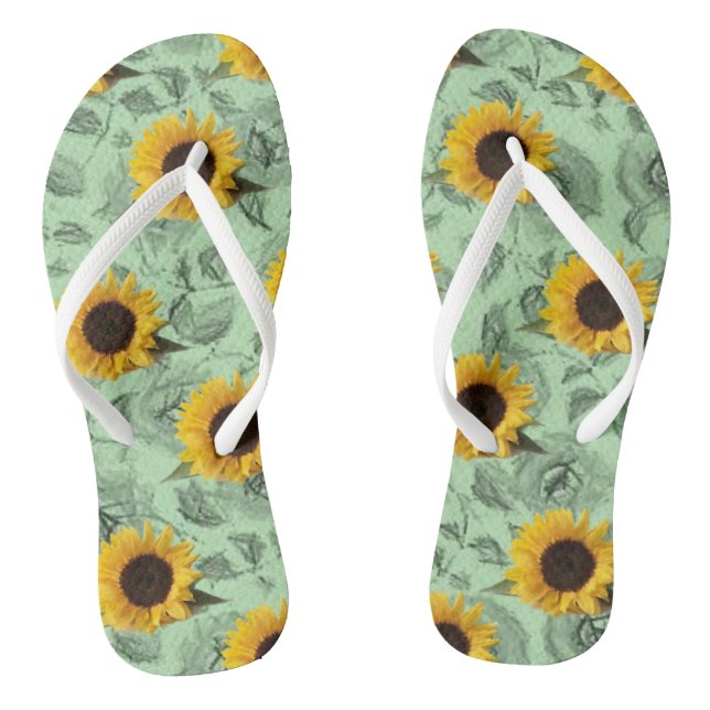 Flip Flops Sonnenblume (Fußbett)