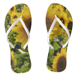 Flip Flops Sonnenblume
