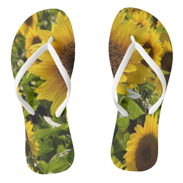 Flip Flops Sonnenblume (Fußbett)