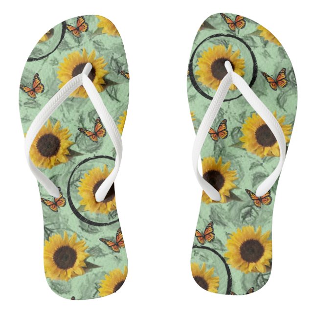 Flip Flops Sonnenblume (Fußbett)