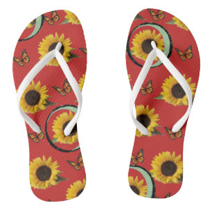Flip Flops Sonnenblume