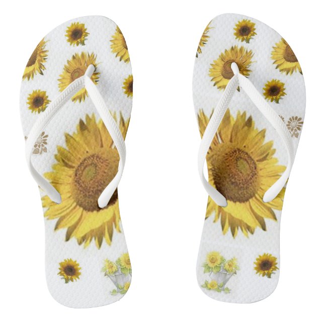 Flip Flops Sonnenblume (Fußbett)