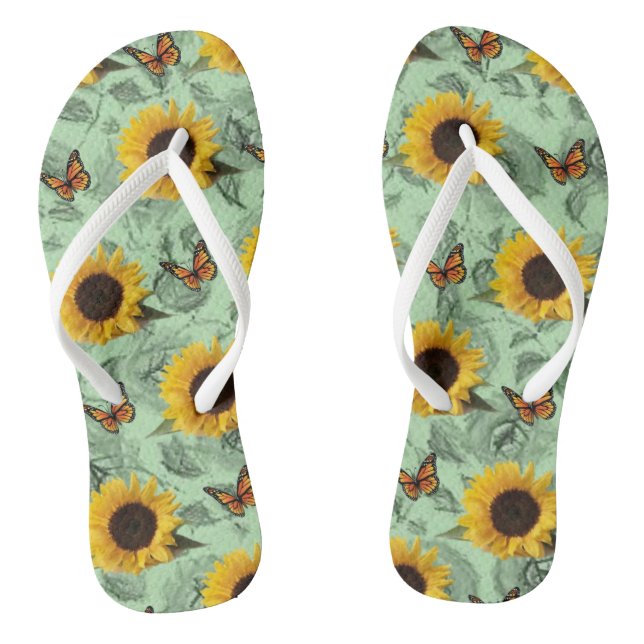Flip Flops Sonnenblume (Fußbett)