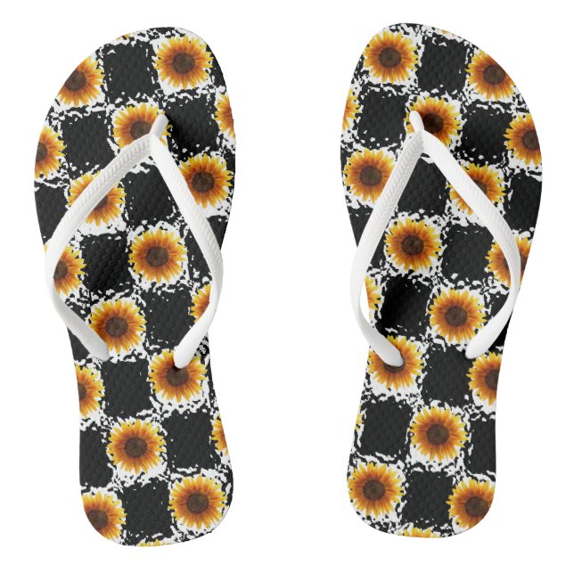 Flip Flops Sonnenblume (Fußbett)