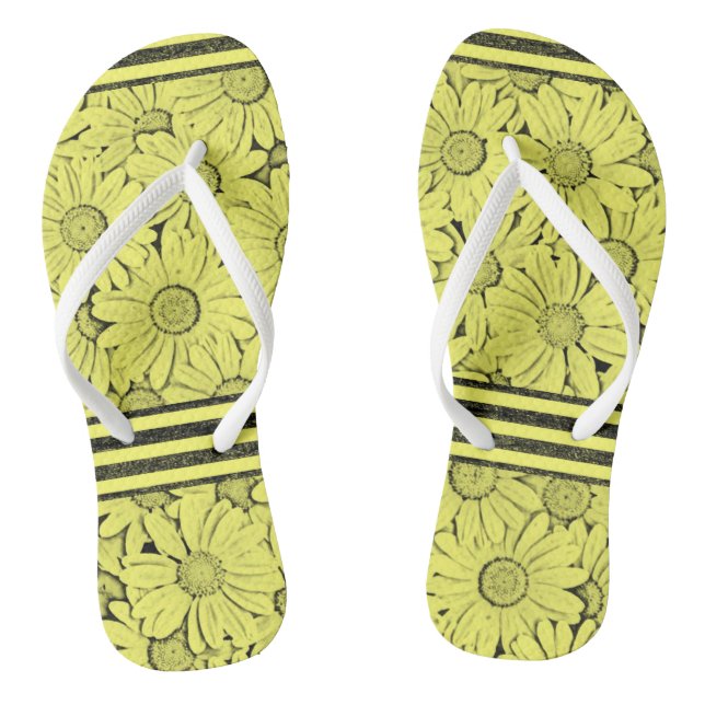 Flip Flops Sonnenblume (Fußbett)